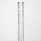 Castle Glassworks | 18" laser etched Tube Beaker Bong