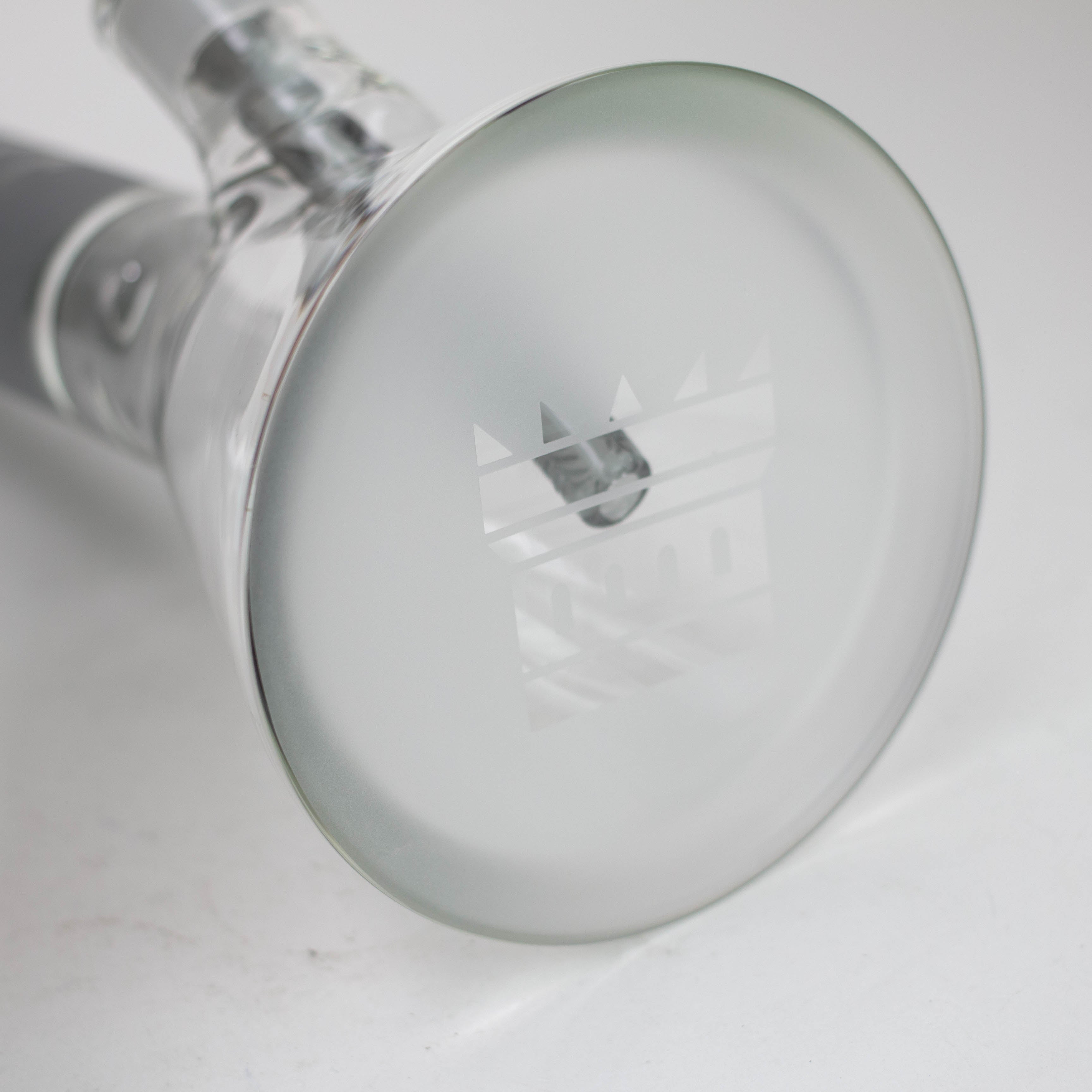 Castle Glassworks | 16" Frosted Tube Beaker Bong Secondary image