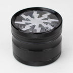 2.5" Lightning Aluminum Grinder 4 Layers with color acrylic window [GA021]