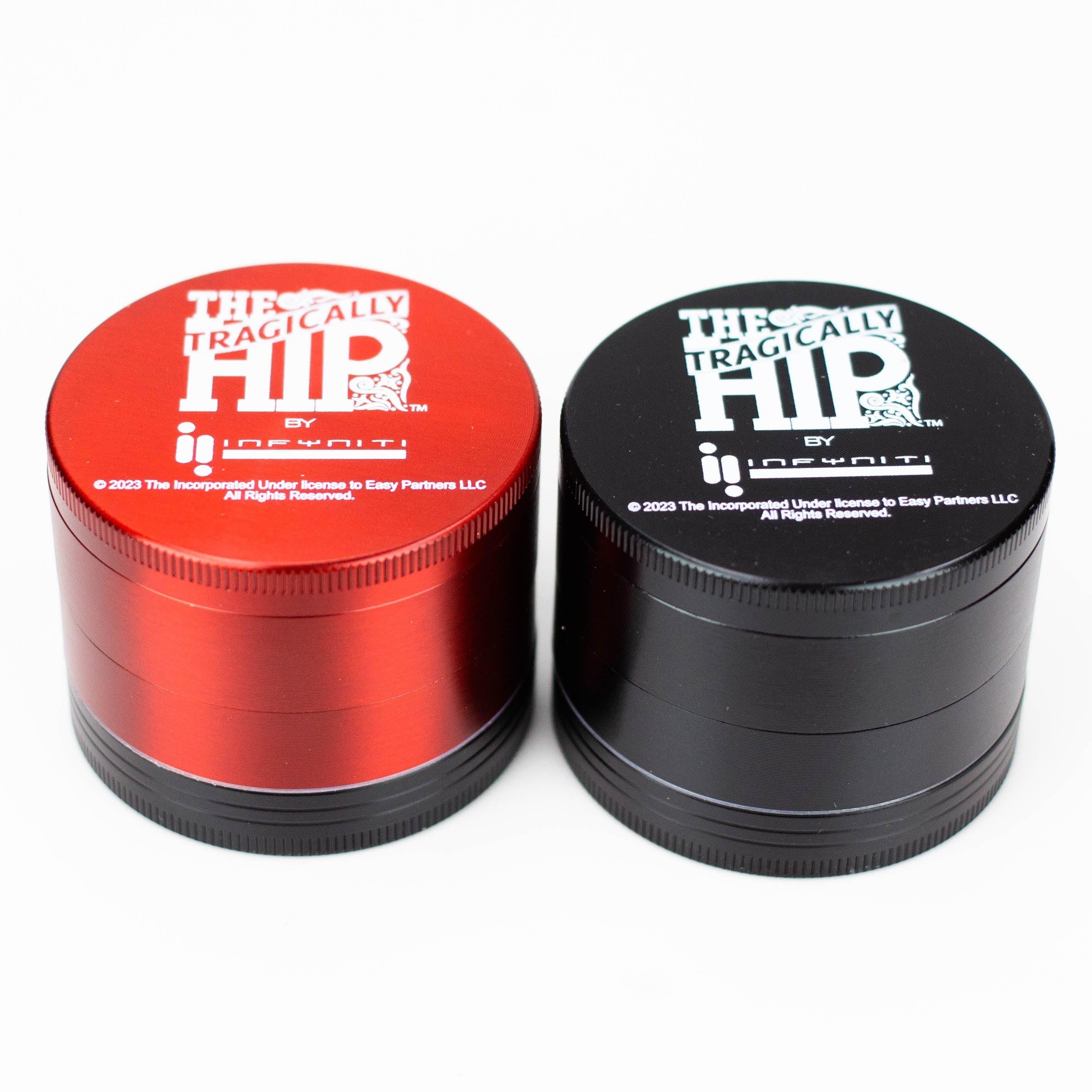 THE TRAGICALLY HIP - 4 parts metal red grinder by Infyniti Secondary image
