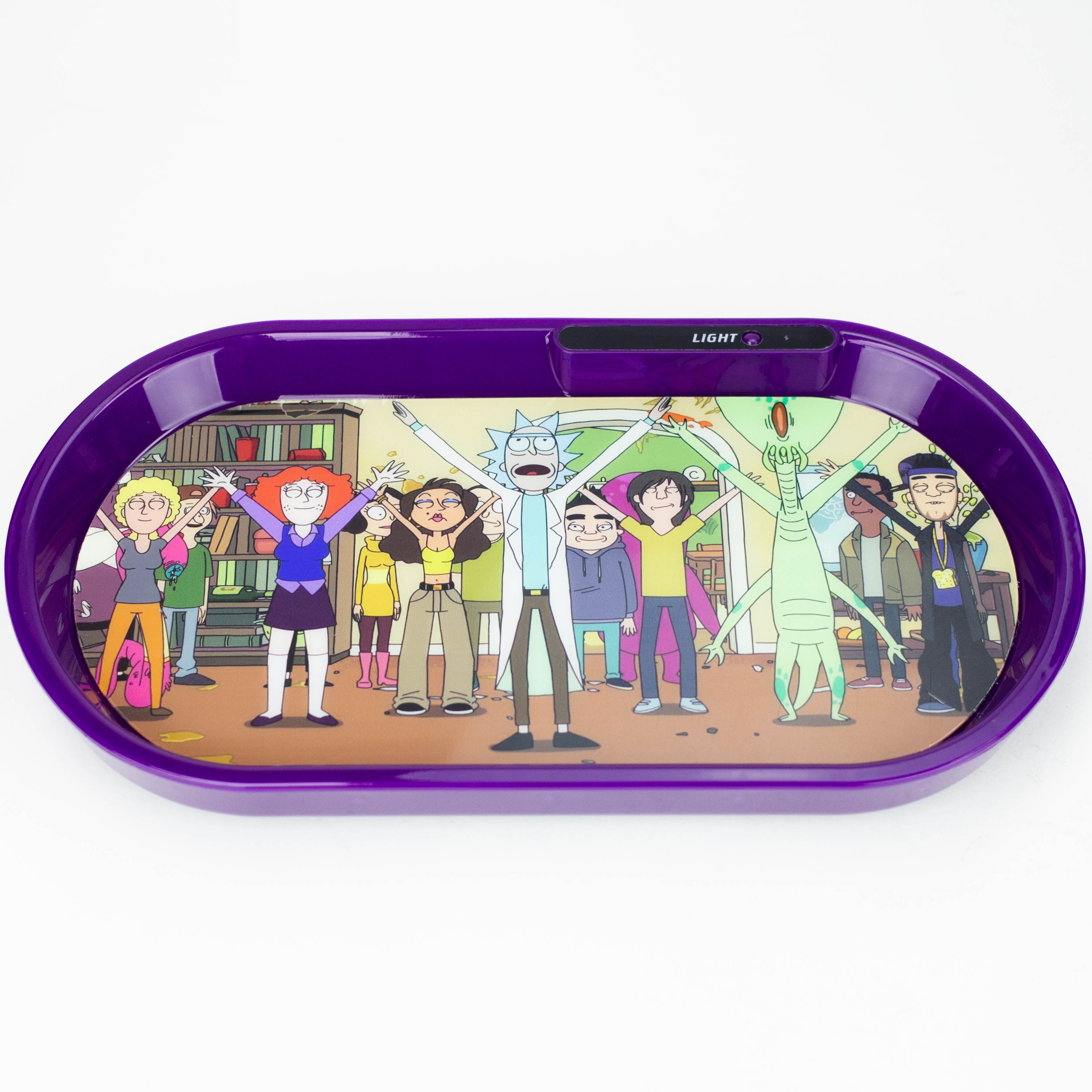 Rechargeble LED Rolling Tray Assorted designs Secondary image