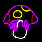 LED Neon Decoration Dimmable Signs - Mushrooms Collections
