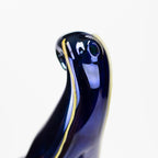 5.5" Electroplated Metallic Shoe glass pipe