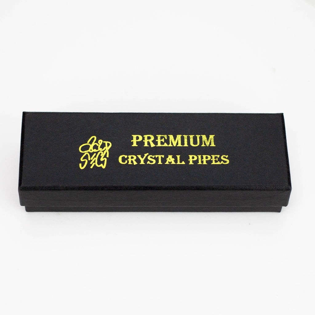 Acid Secs | Green Adventurine Crystal Pipe with Choke