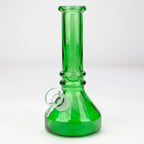 6" heavy color soft glass water bong ( HX4001 )