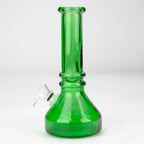 6" heavy color soft glass water bong ( HX4001 )