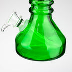 6" heavy color soft glass water bong ( HX4001 )