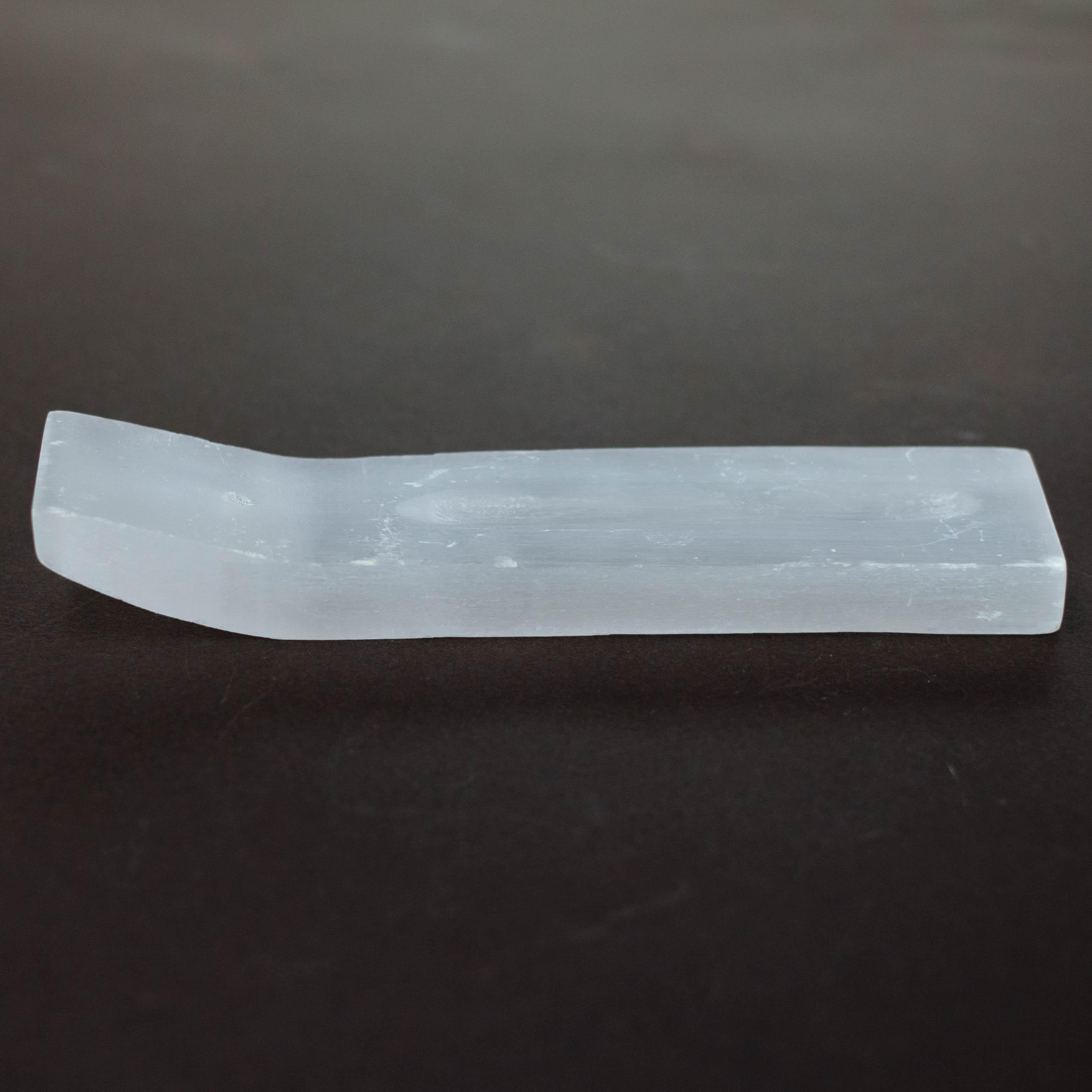 Acid Secs | Selenite Crystal Incense Holder Secondary image