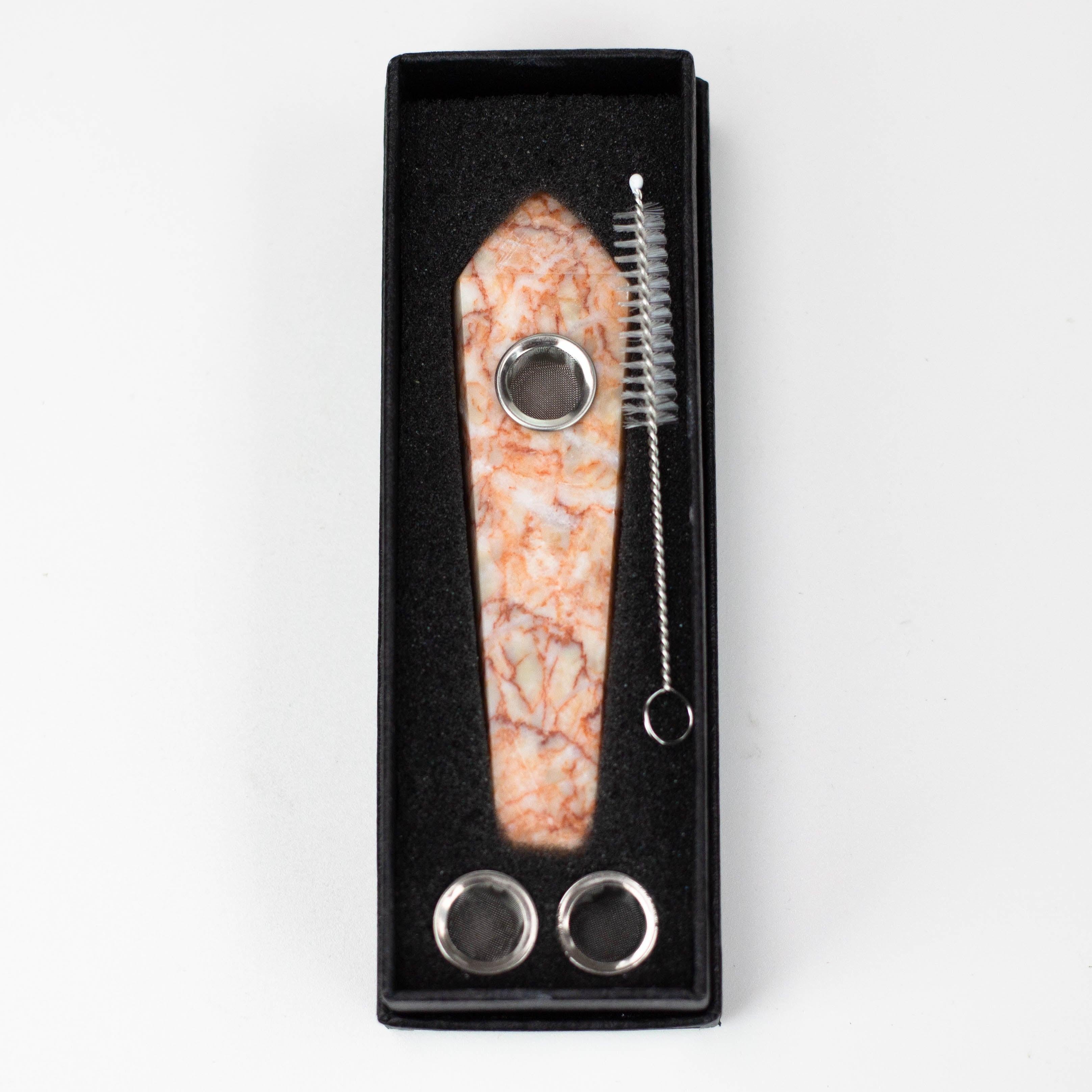 Acid Secs | Network Stone Crystal Pipe with Choke Secondary image