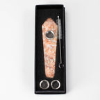 Acid Secs | Network Stone Crystal Pipe with Choke