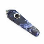 Acid Secs | Blue Sodalite Crystal Pipe with Choke