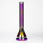 Infyniti | 18" 7 mm Metallic glass water bong [GP2004]