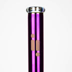 Infyniti | 18" 7 mm Metallic glass water bong [GP2004]