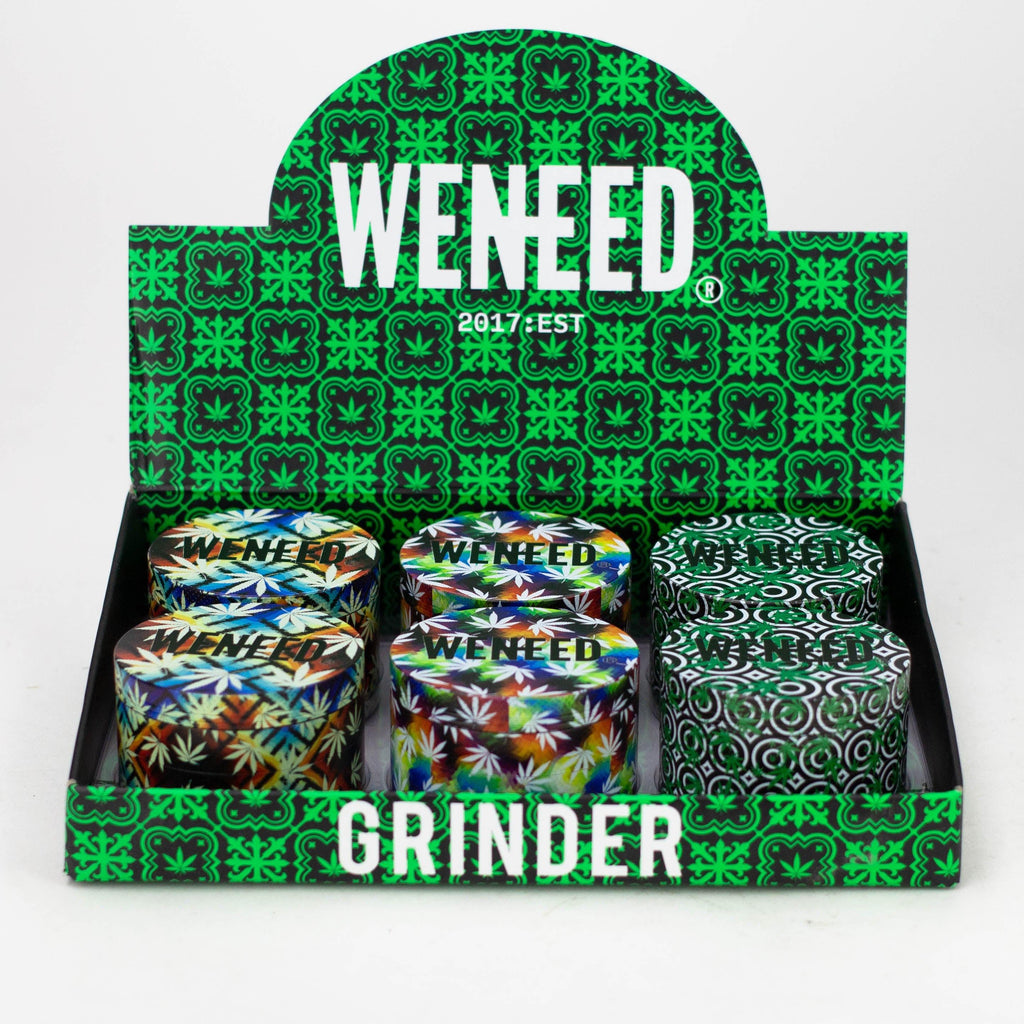 WENEED® | 75mm Leaf Life Grinder 4pts
