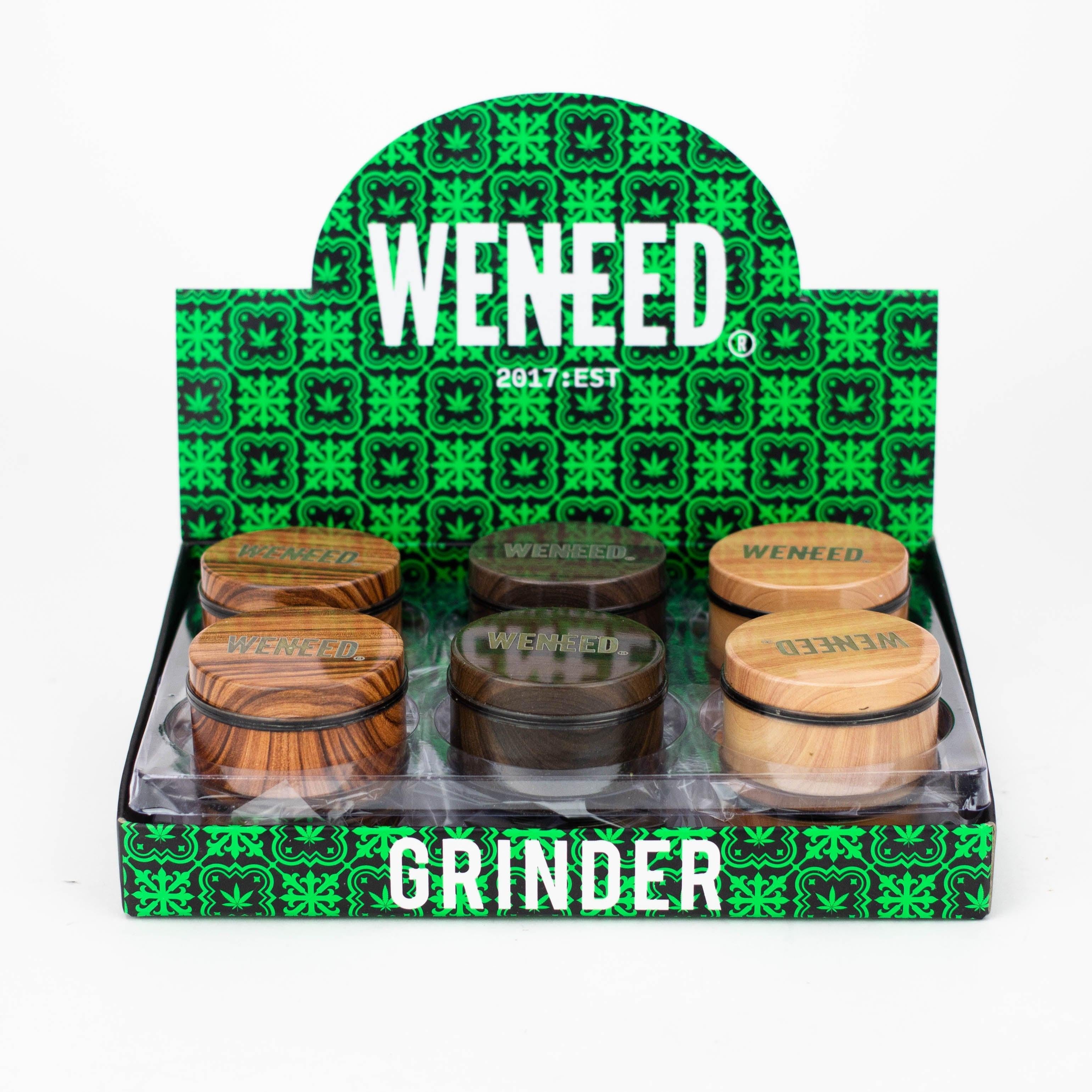 WENEED | Faux Wood Grinder 2pts Main image