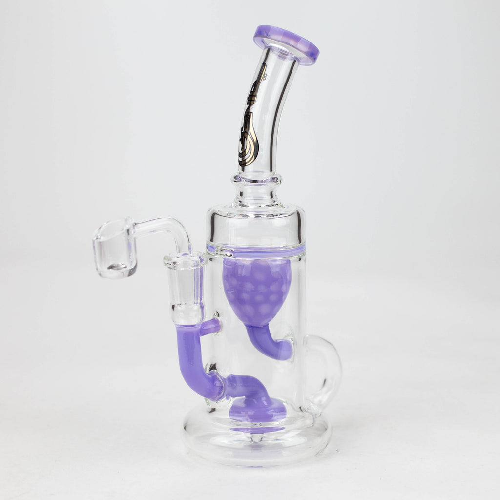 Genie | 9" recycled bubbler with a banger [RY1448]