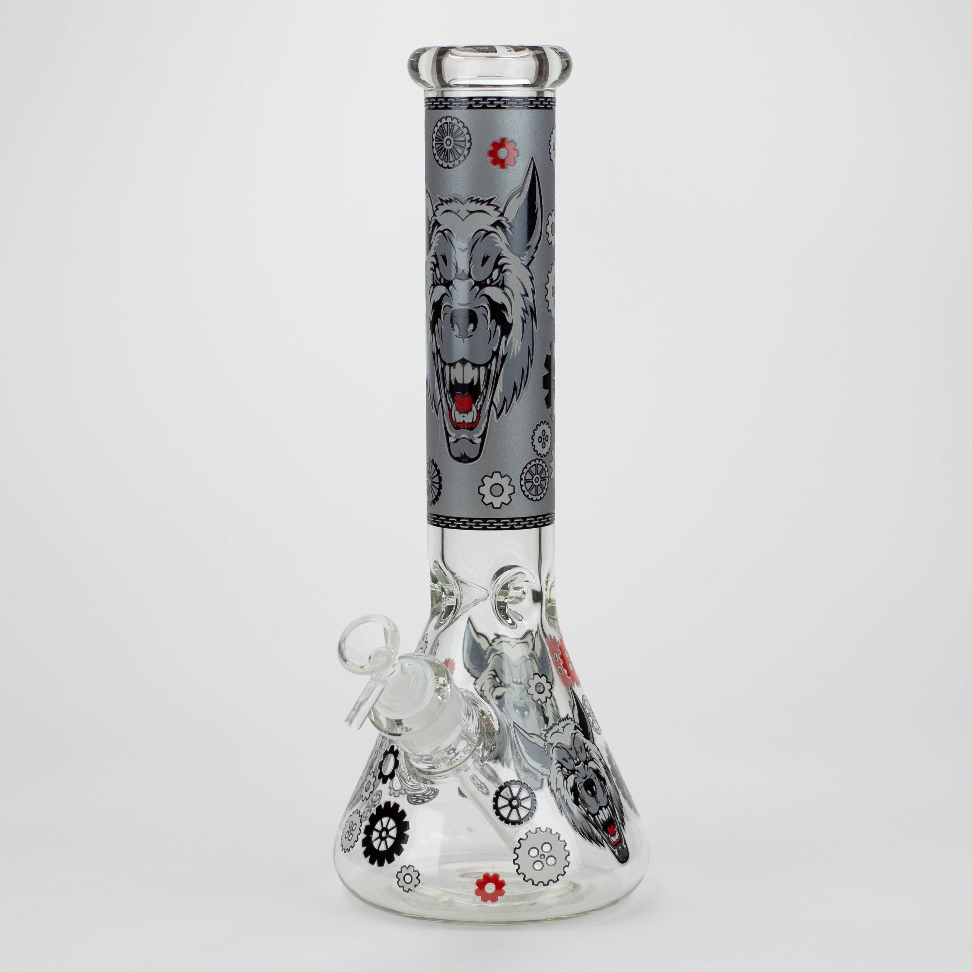 13.5 " JJ WOLF GLOW IN THE DARK BONG Secondary image