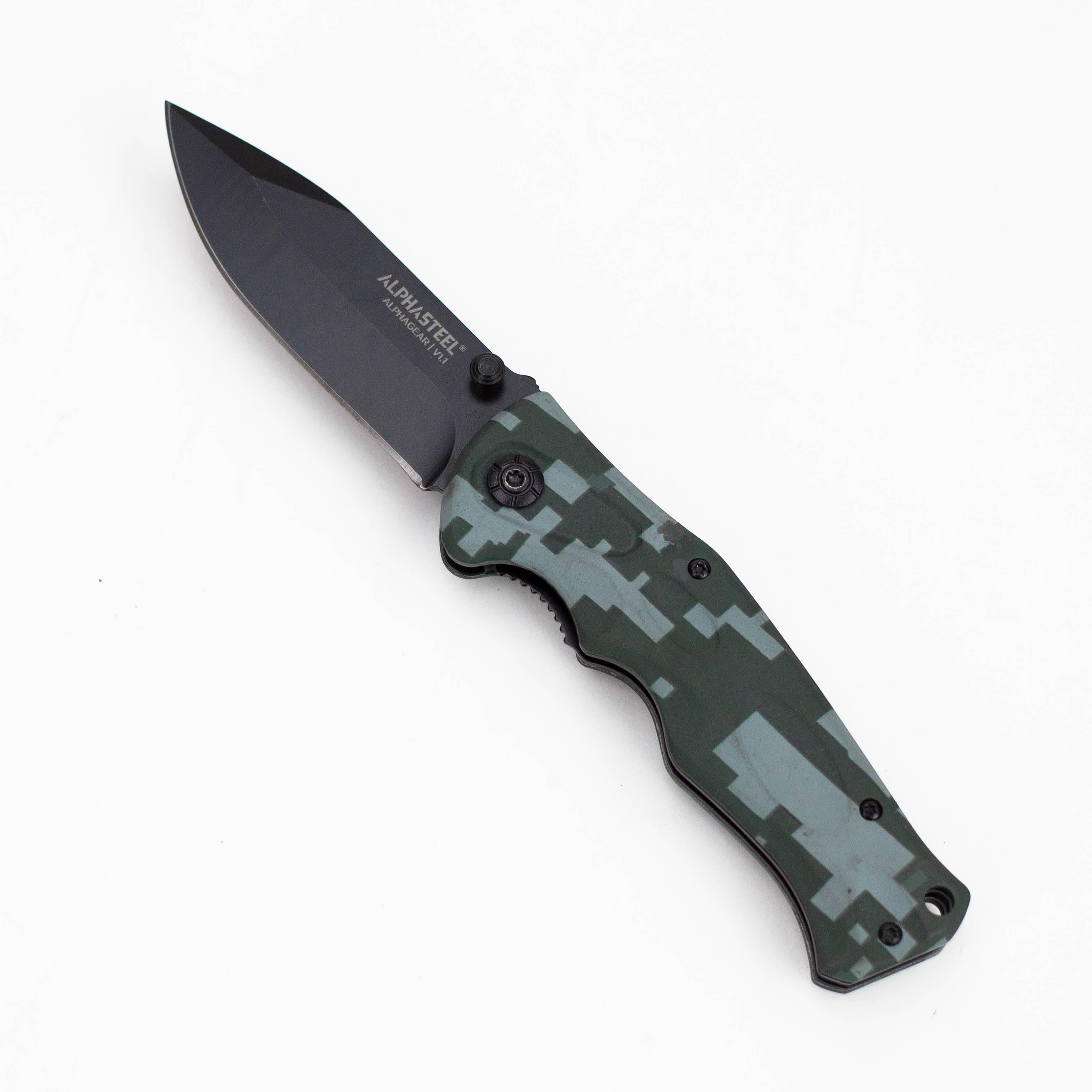 ALPHASTEEL | Hunting Knife - NEW Military FOLD Main image