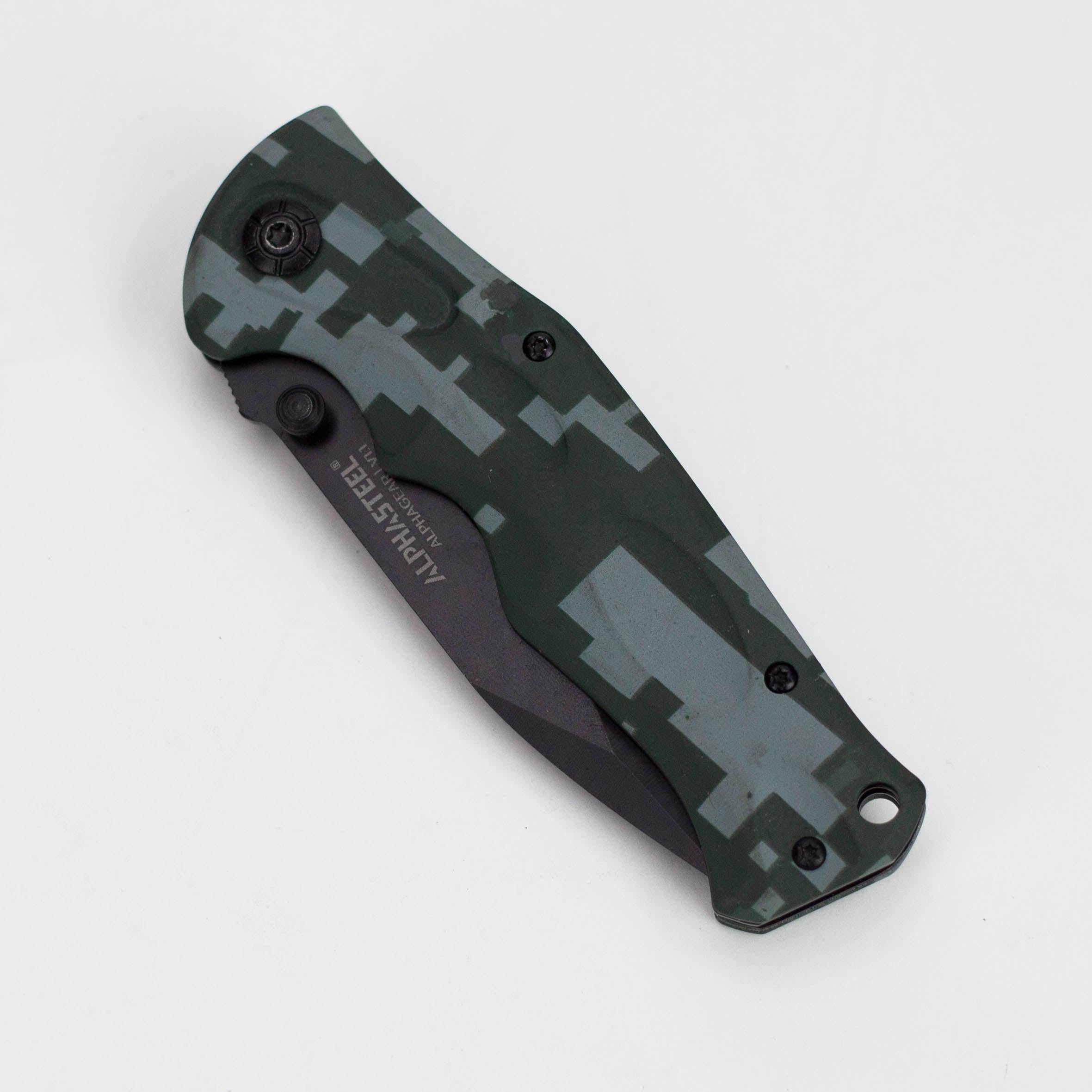ALPHASTEEL | Hunting Knife - NEW Military FOLD Secondary image