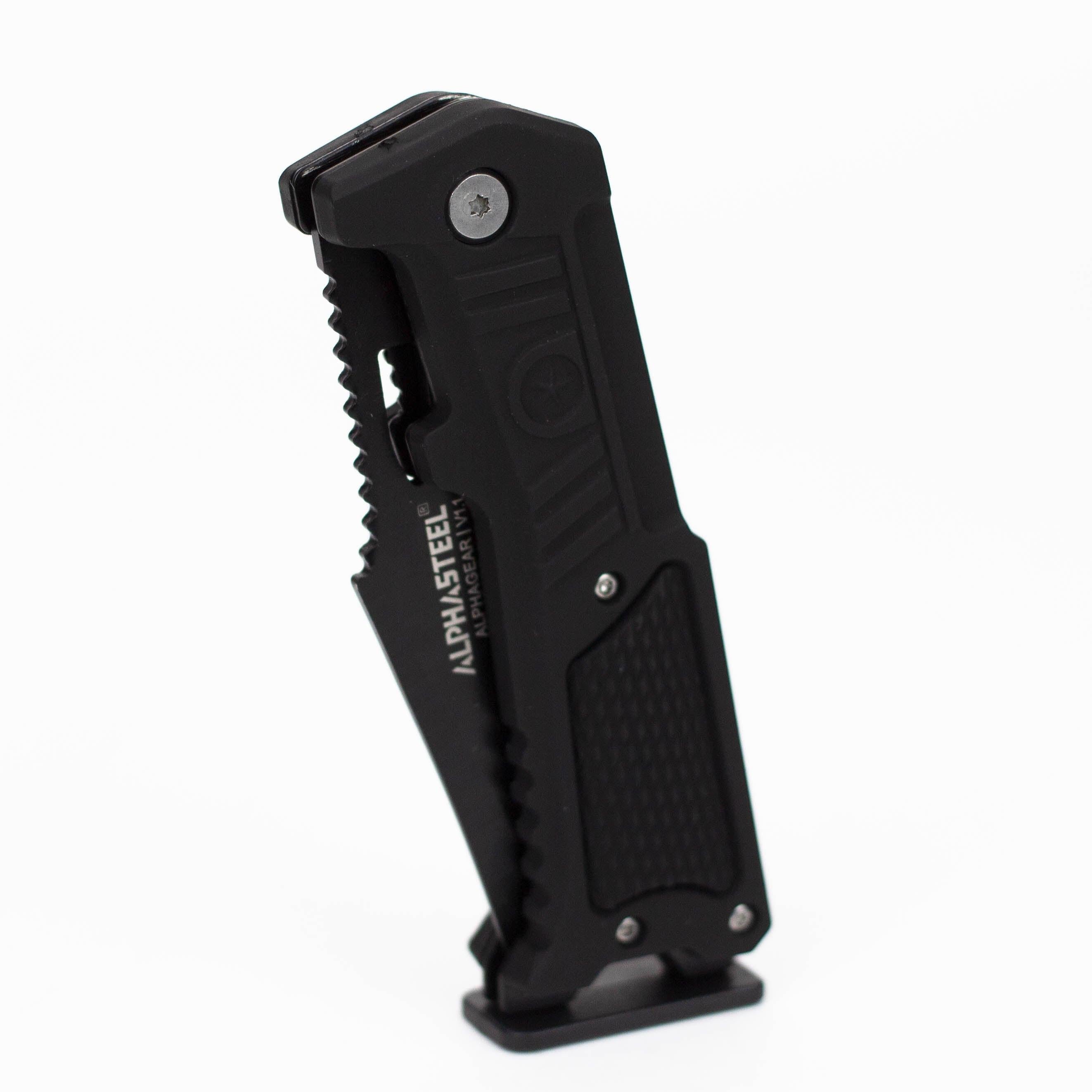 ALPHASTEEL | Hunting Knife - BLACK STAR FOLD Secondary image