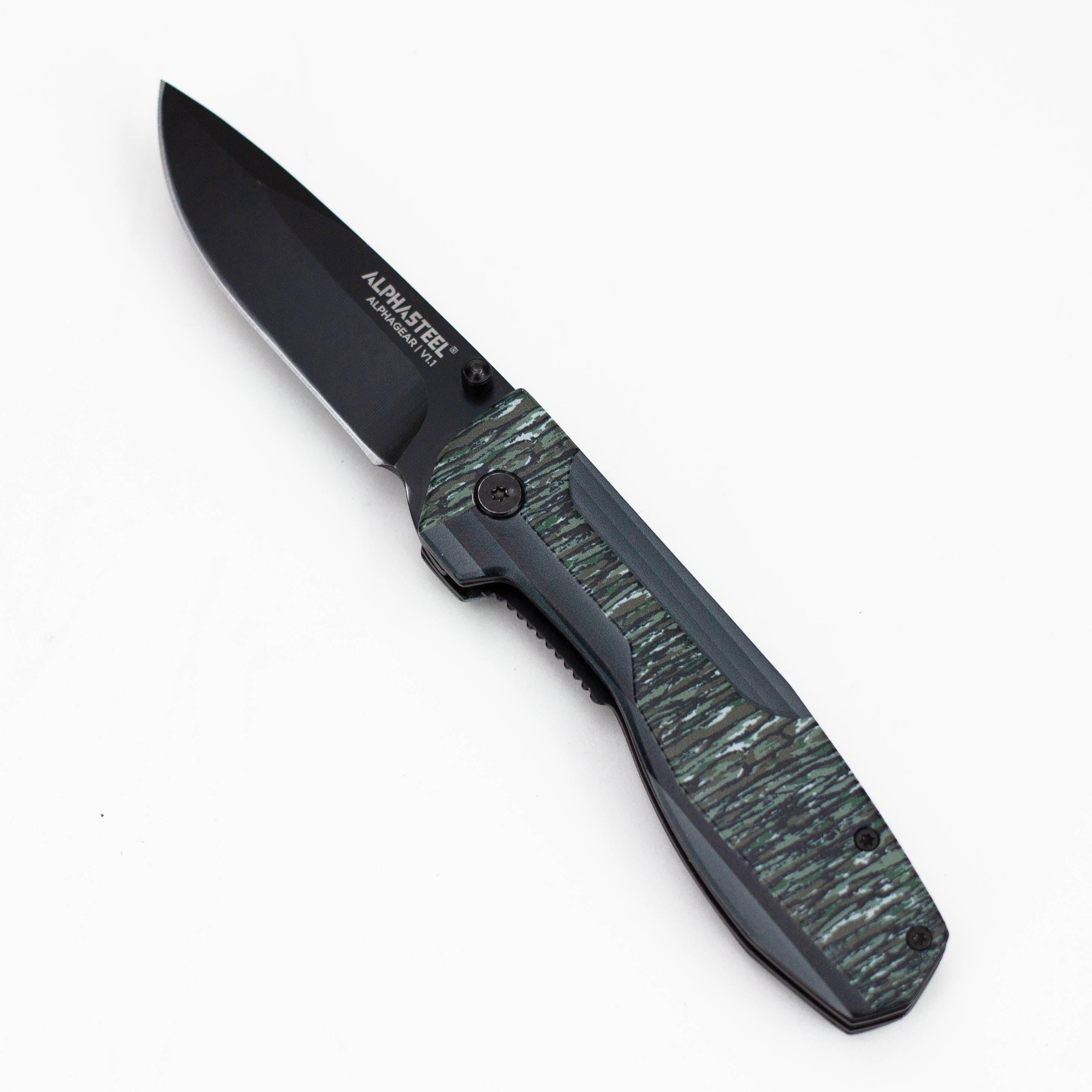 ALPHASTEEL | Hunting Knife - CAMO FOLD
