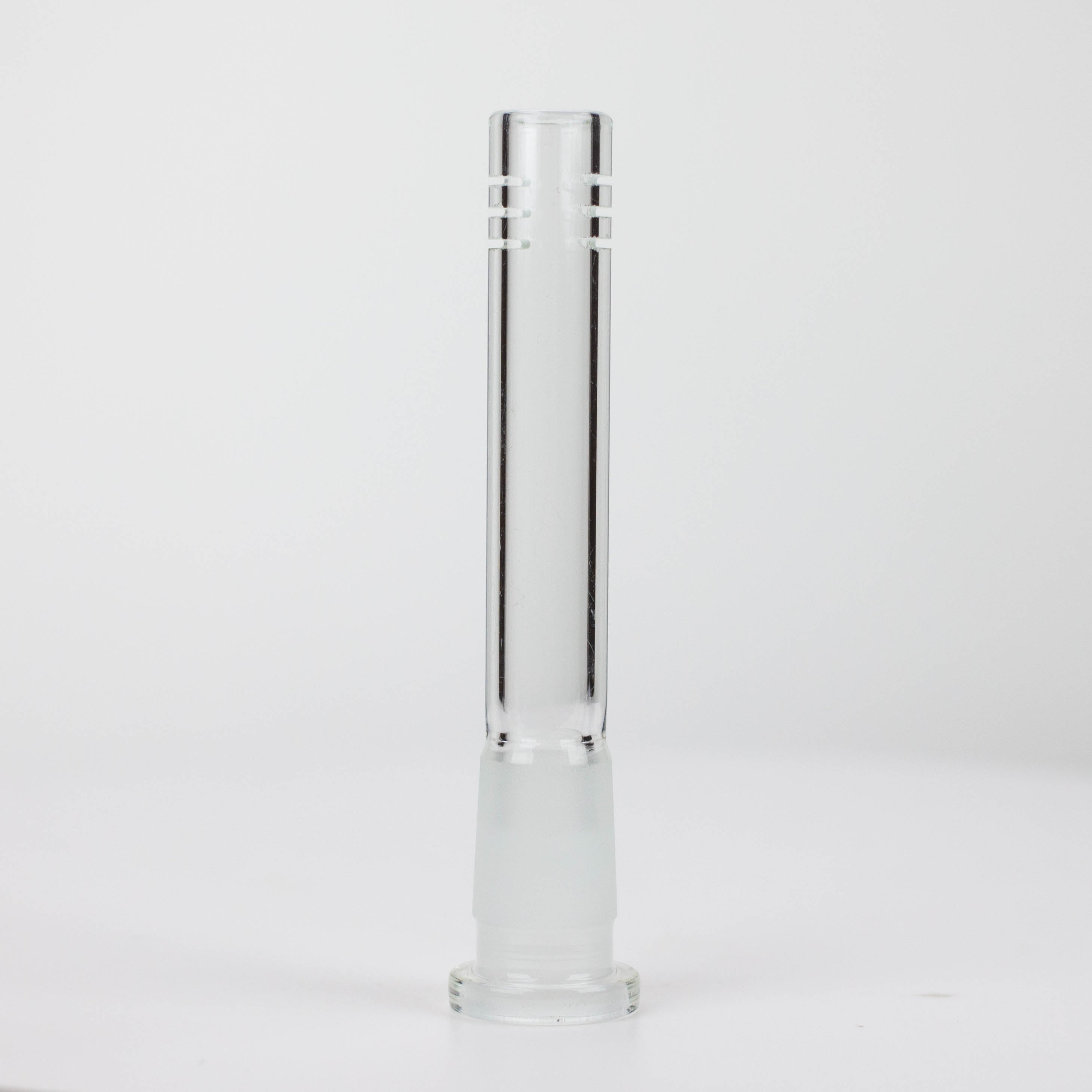 Glass open ended 6 slits downstem Secondary image