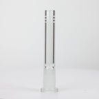 Glass open ended 6 slits downstem