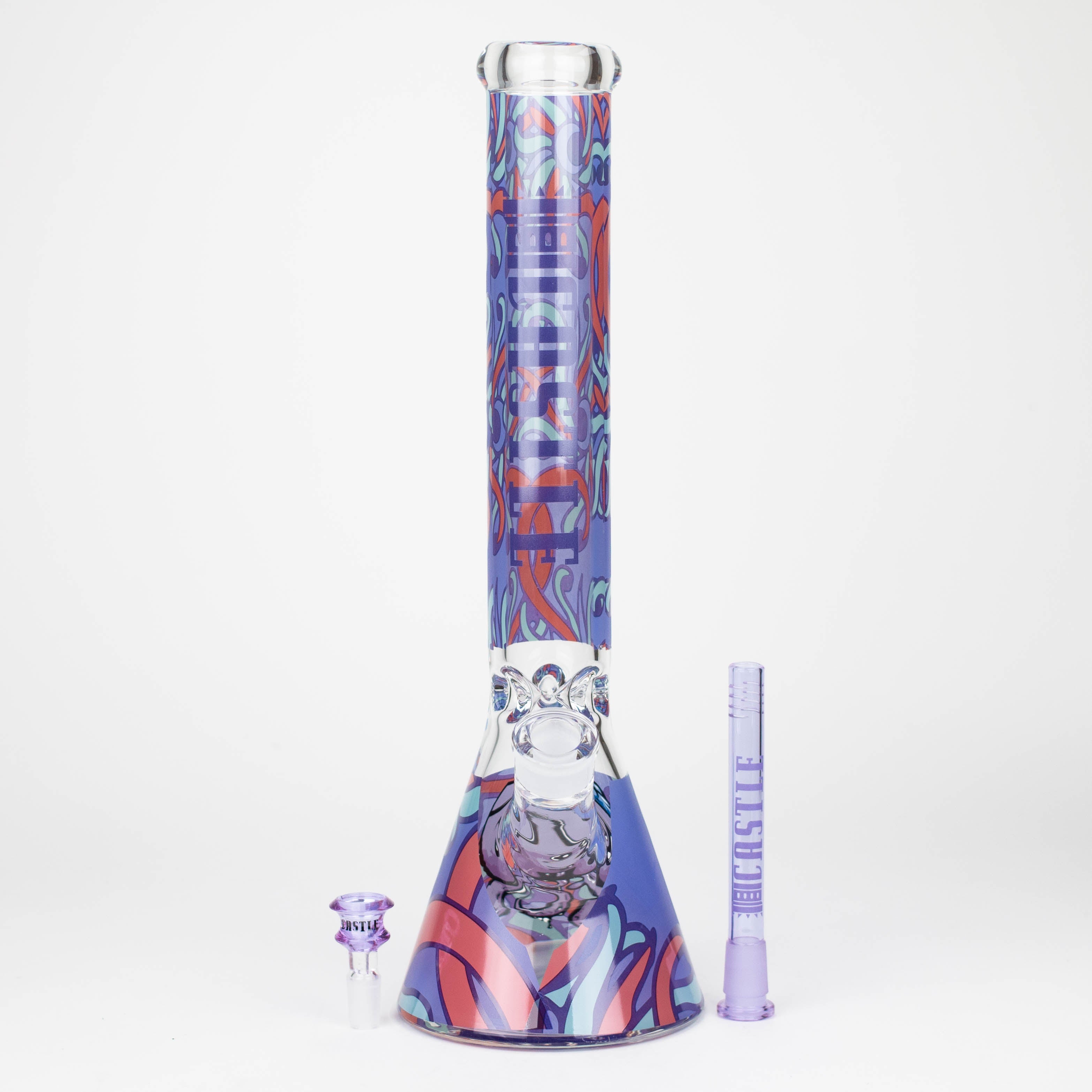 Castle Glassworks | 16" Octopus Beaker Bong Secondary image