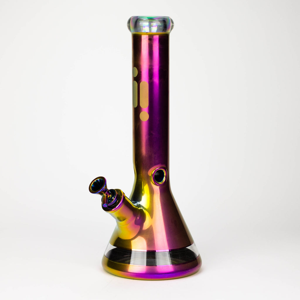 13.5" Infyniti 7 mm metallic beaker bong ( GP2041 )