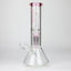 PHS | 12" Glass beaker Bong with tree arm percolator [PHS-PC-12]