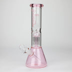PHS | 12" Glass beaker color Bong with tree arm percolator [PHSPR-12]