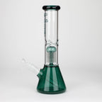 PHS | 12" Glass beaker color Bong with tree arm percolator [PHSPR-12]