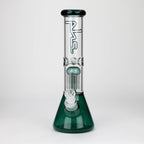 PHS | 12" Glass beaker color Bong with tree arm percolator [PHSPR-12]