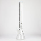 GENIE | 24" 9mm single percolator glass water bong [ GB1905 ]