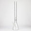 GENIE | 24" 9mm single percolator glass water bong [ GB1905 ]