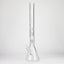 GENIE | 24" Dual 6 arms 9mm glass water beaker bong [GB1906]