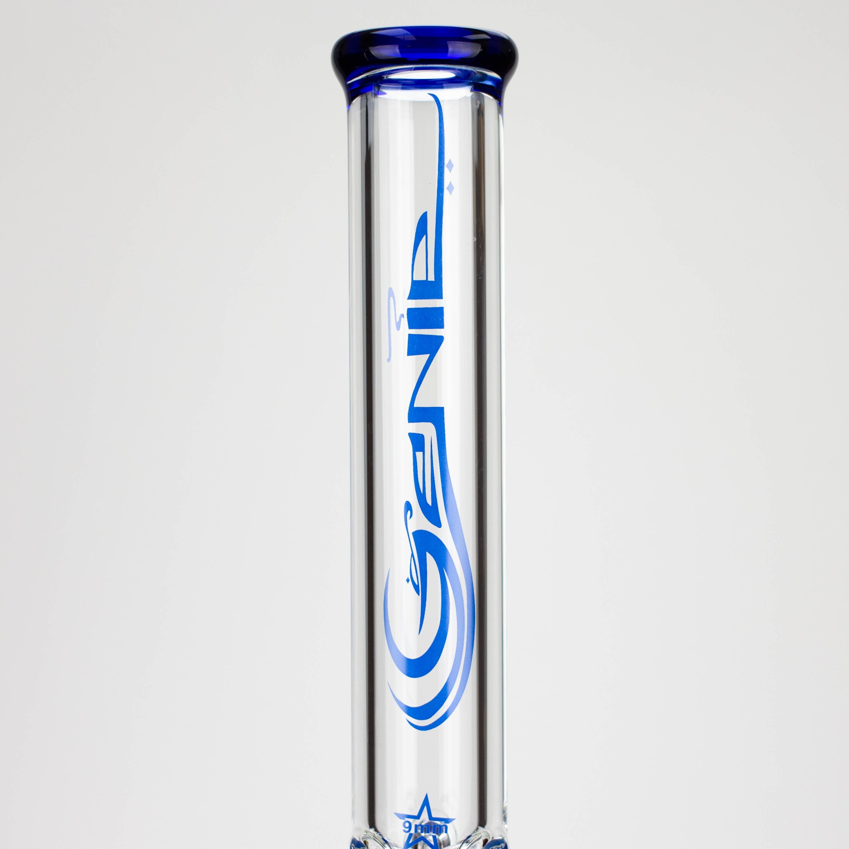 GENIE | 24" Dual 6 arms 9mm glass water beaker bong [GB1906] Secondary image