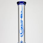GENIE | 24" Dual 6 arms 9mm glass water beaker bong [GB1906]