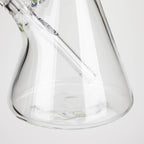 GENIE | 24" Dual 6 arms 9mm glass water beaker bong [GB1906]