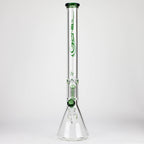 GENIE | 24" 9mm single percolator glass water bong [ GB1905 ]