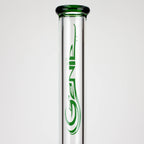 GENIE | 24" 9mm single percolator glass water bong [ GB1905 ]