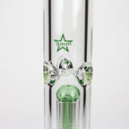 GENIE | 24" 9mm single percolator glass water bong [ GB1905 ]