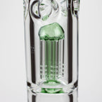 GENIE | 24" 9mm single percolator glass water bong [ GB1905 ]