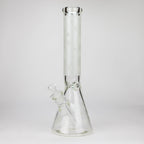 14" Leaf Glow in the dark 7 mm glass bong [LL033]