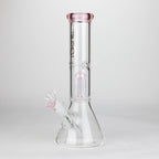 Genie | 12" Genie-Tree arms color accented glass water bong [NS104]