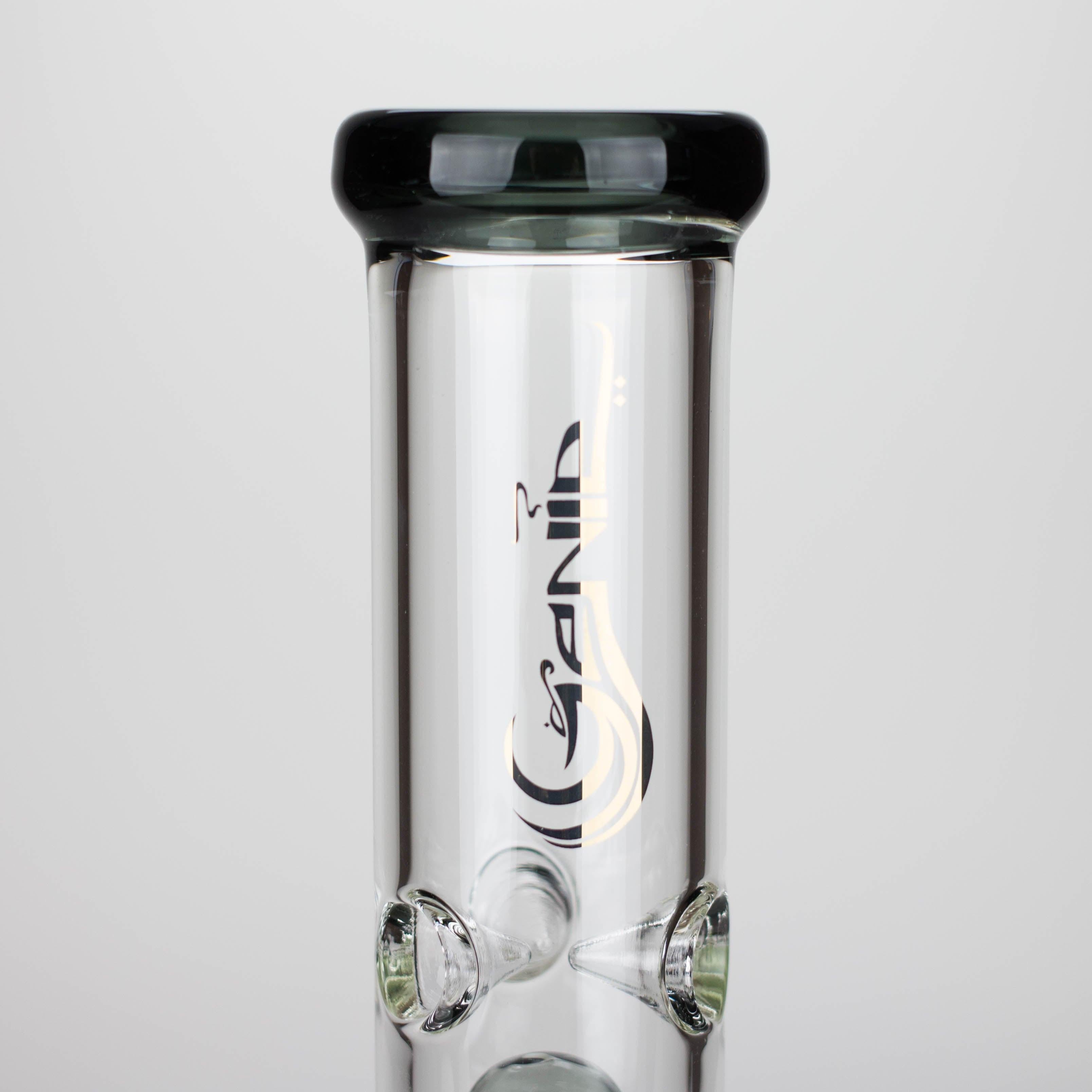 Genie | 12" Genie-Tree arms color accented glass water bong [NS104] Secondary image