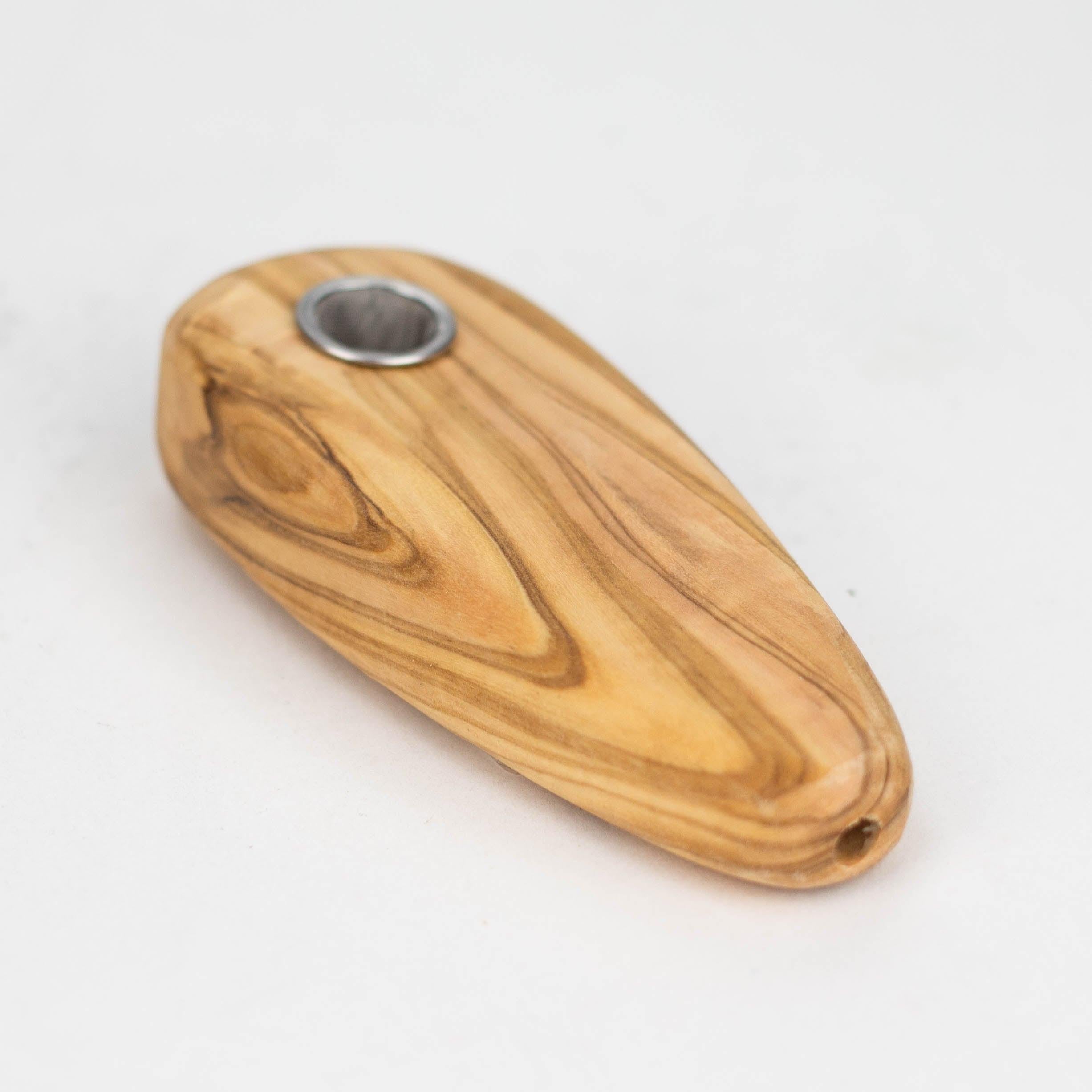 VOW | Olive Wood Simple Pipe/Smoker's Gift Secondary image