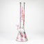Castle Glassworks | 16" Cherry Blossom Beaker