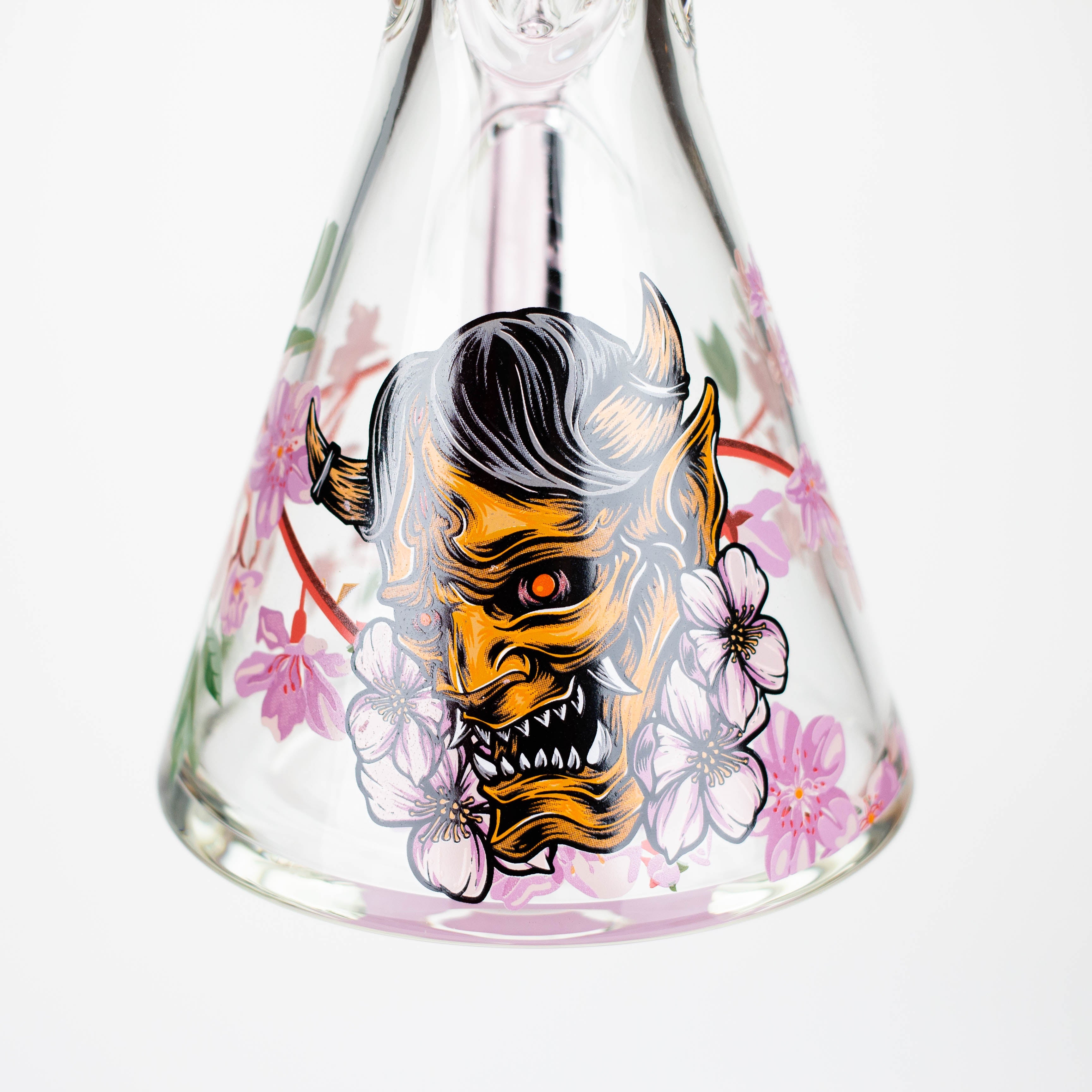 Castle Glassworks | 16" Cherry Blossom Beaker