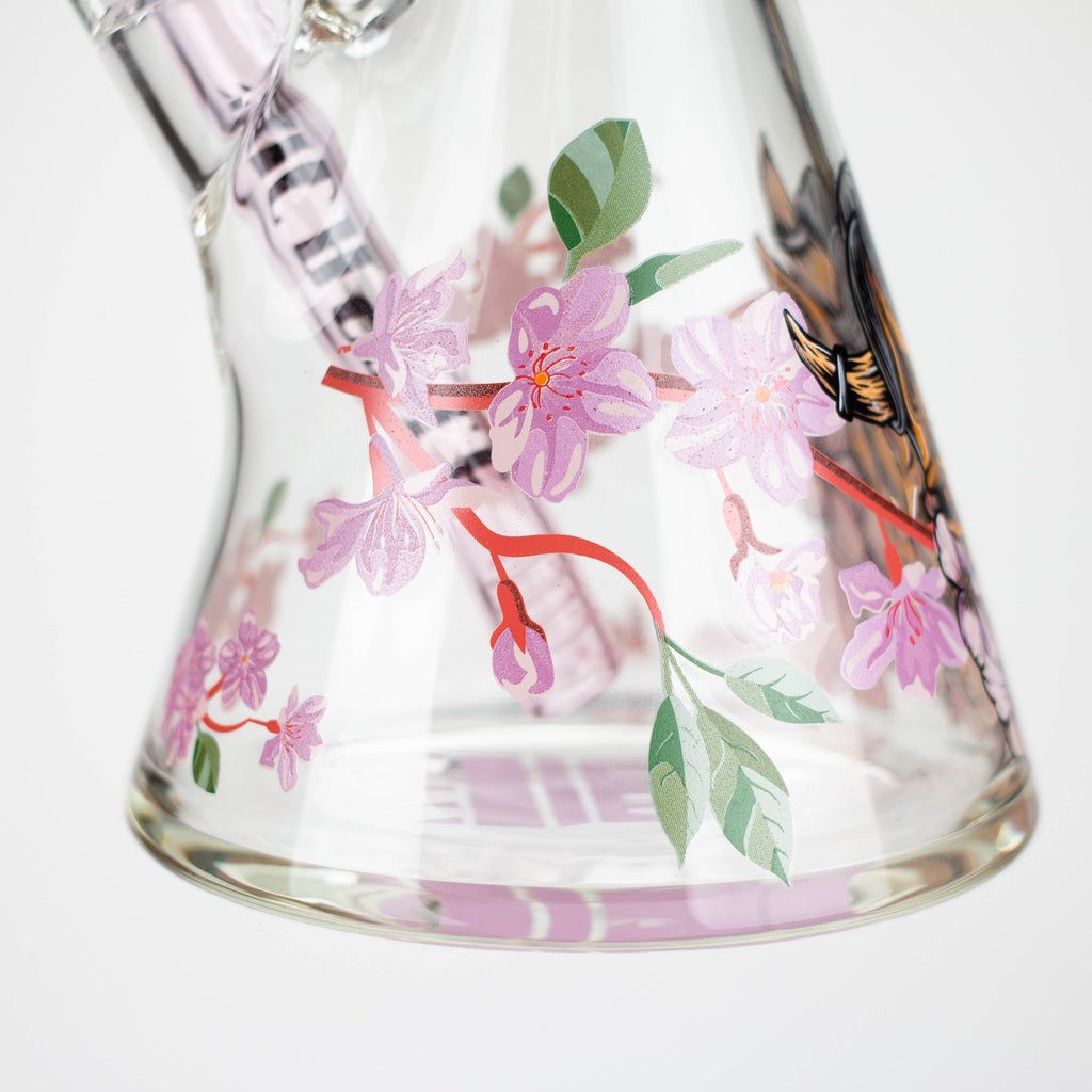 Castle Glassworks | 16" Cherry Blossom Beaker